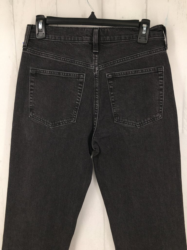 4/27 Hi-rise straight leg jeans