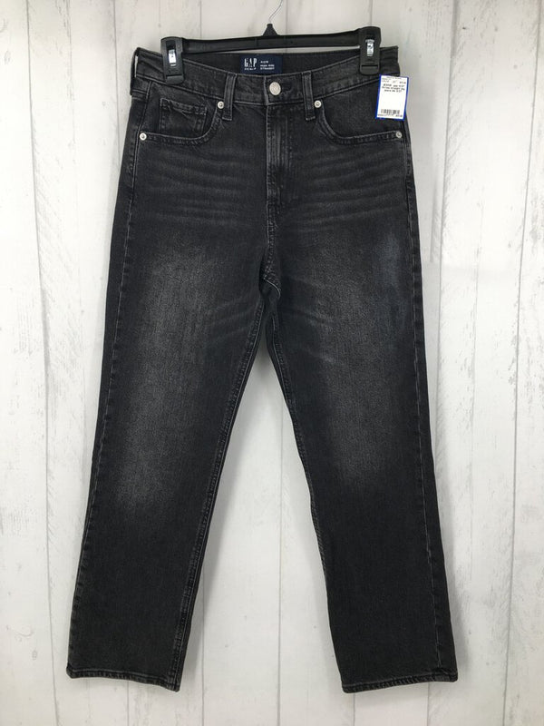 4/27 Hi-rise straight leg jeans