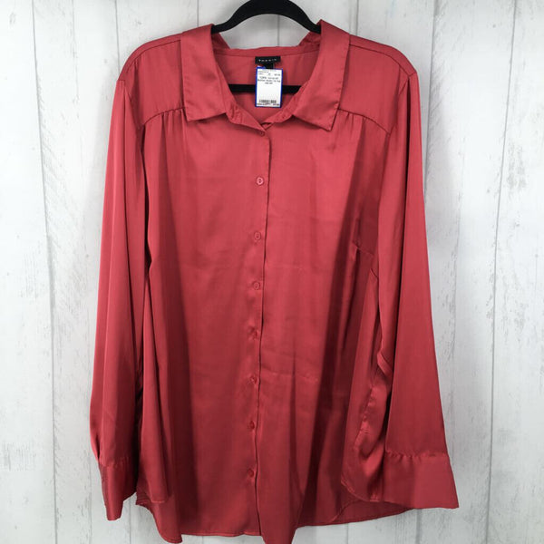 4X Button down l/s top