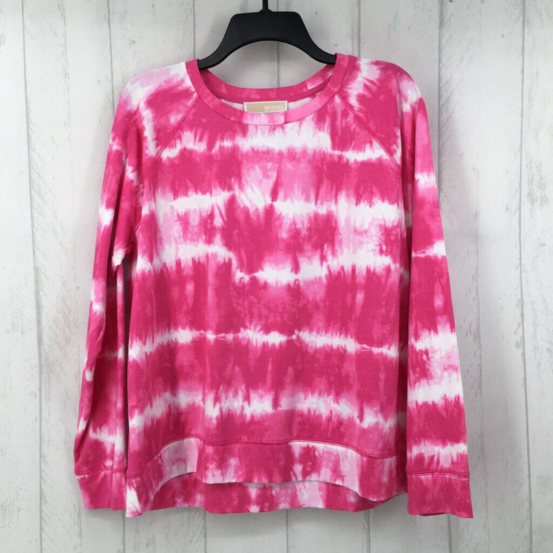 L Tie dye crewneck sweatshirt