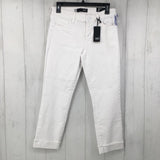 4 Crop straight leg jeans