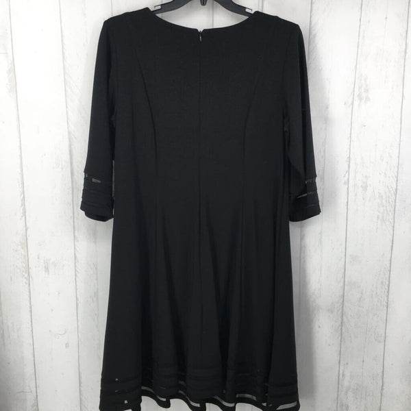 R102 16w 3/4 slv dress