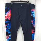 2X Flo print sides leggings