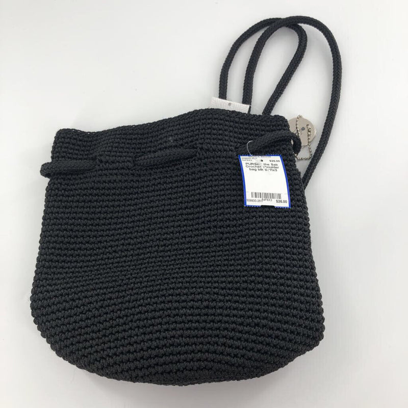 Crochet shoulder bag