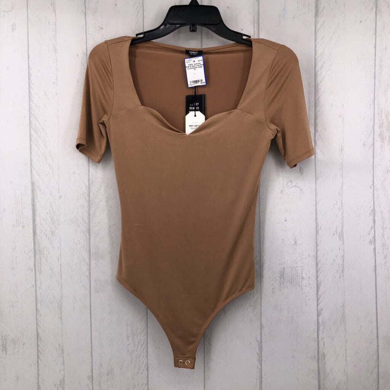 R45 S Heart neckline s/s bodysuit