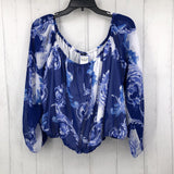 R70 XL Paisley print l/s top