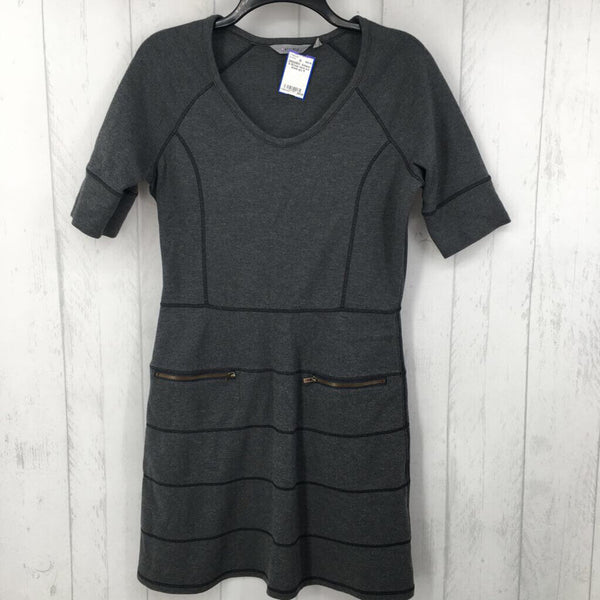 S SCoop neck s/s dress