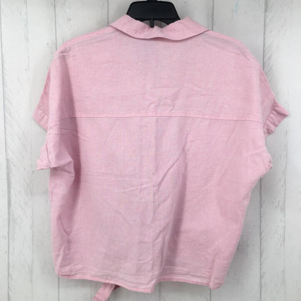 M Button down s/s top