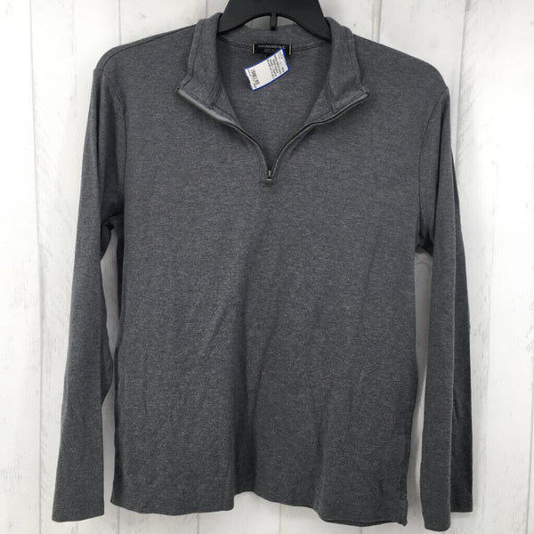 L Quarter zip pullover l/s