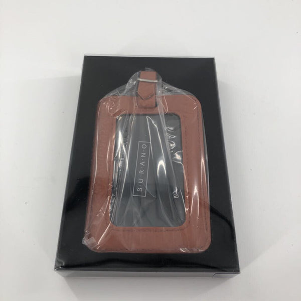 Cognac Burano luggage tag