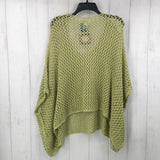 R48 S/M open knit poncho/cover up