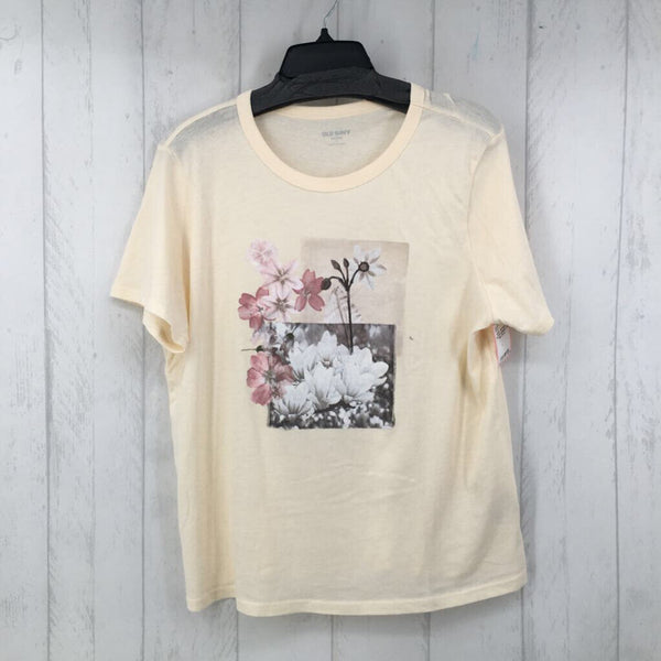 L Flo print graphic s/s tee