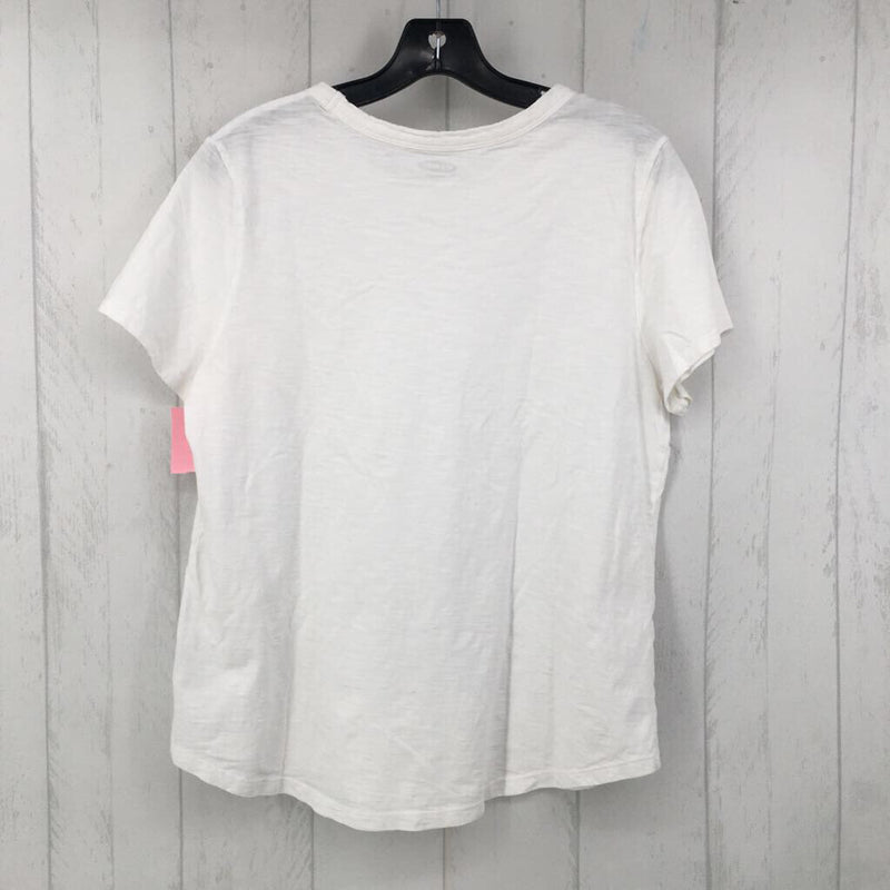 L Round neck s/s tee