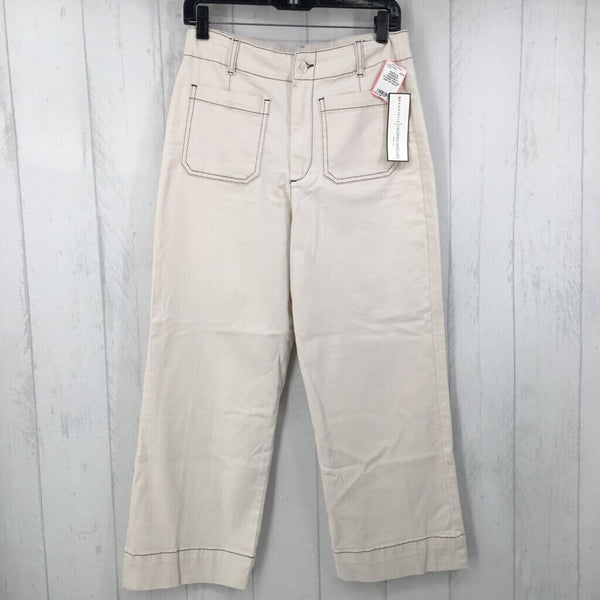 8 Cropped wide leg pant