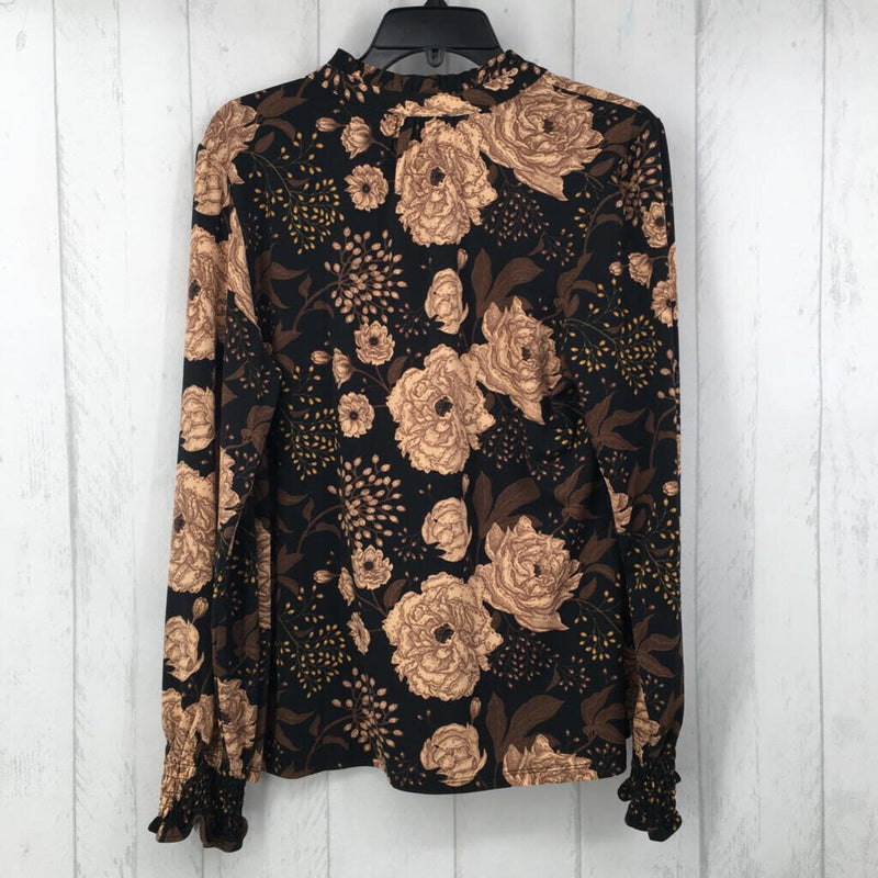 L Flo print l/s top