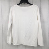 M V-neck l/s tee