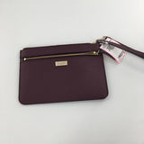 Leather wristlet