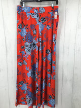 M floral wide leg pants