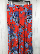 M floral wide leg pants