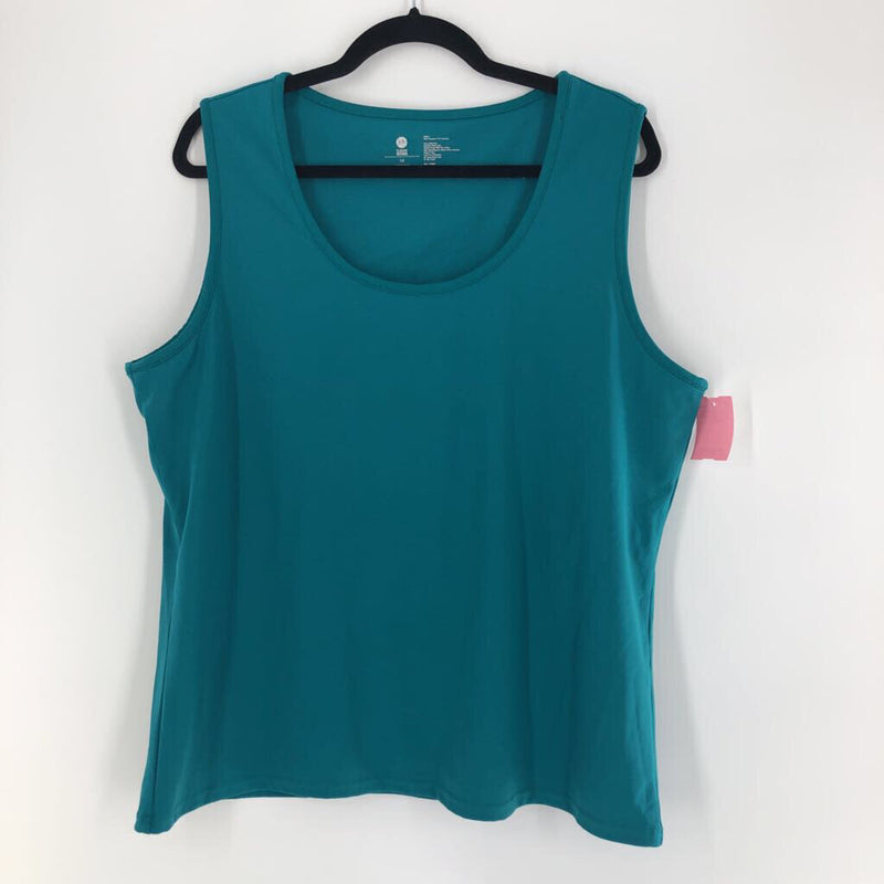 1x scoop neck tank