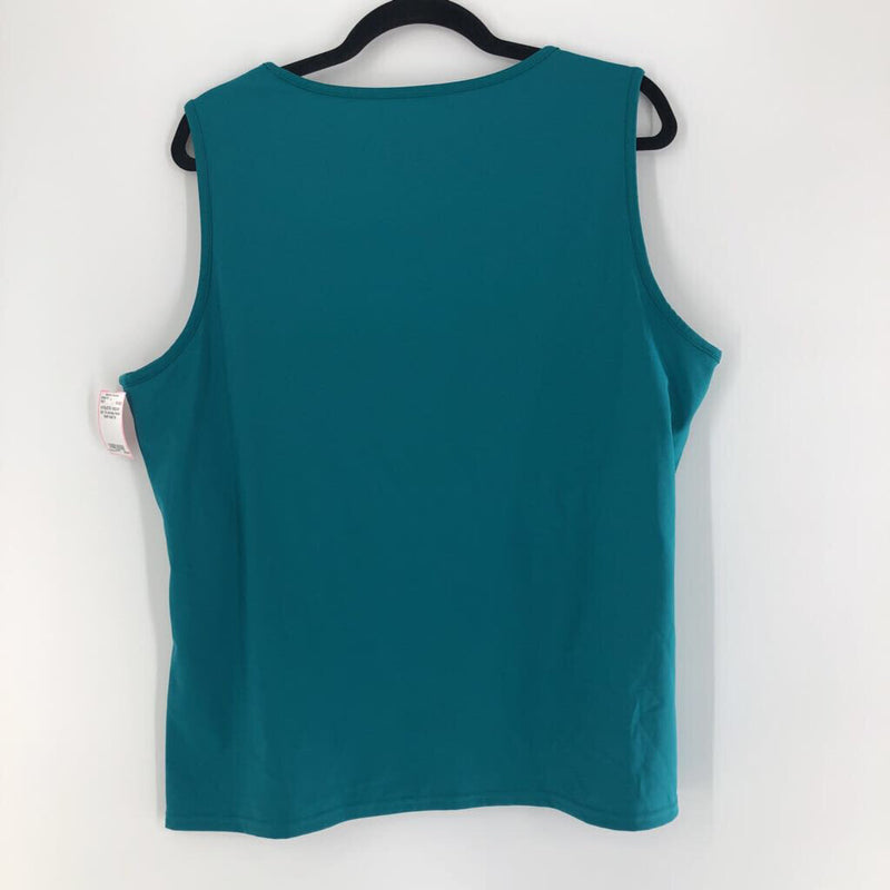 1x scoop neck tank