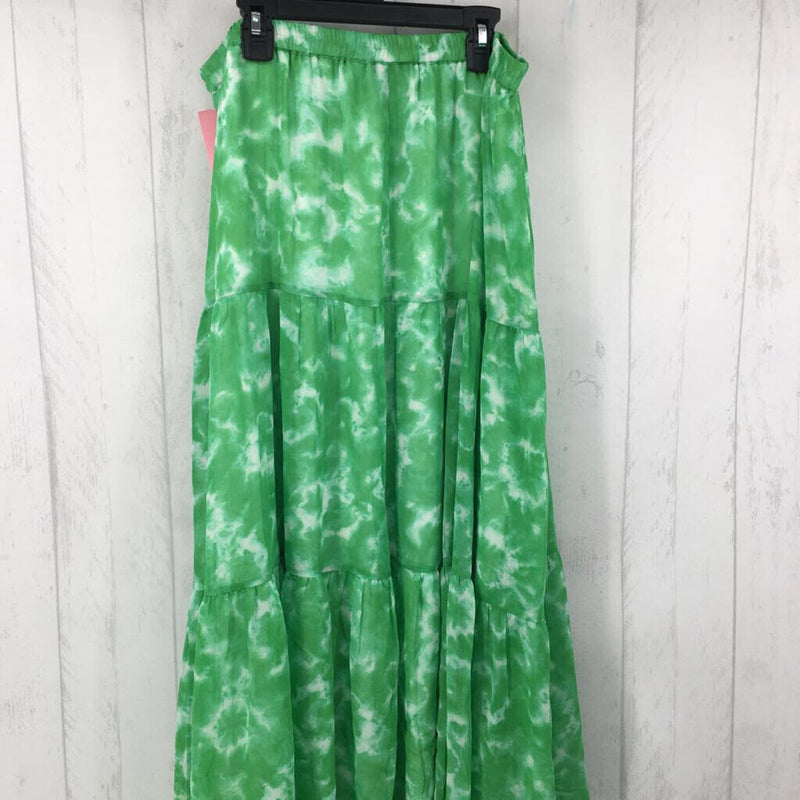 L tie-dye maxi skirt