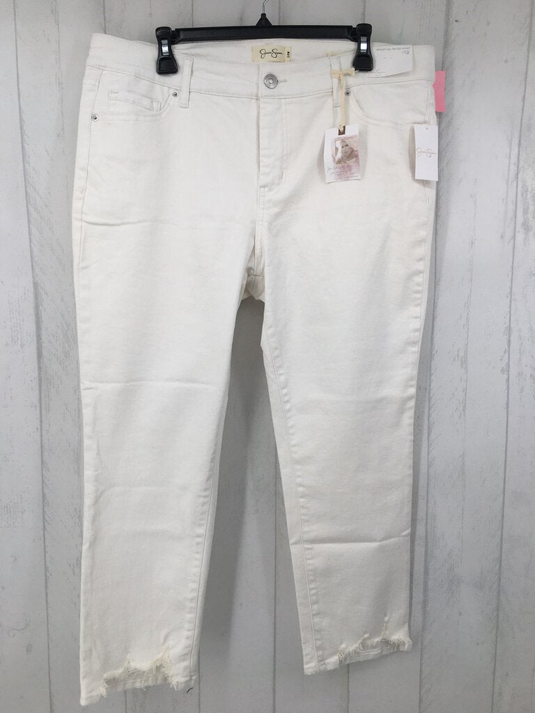 14w slim straight capris