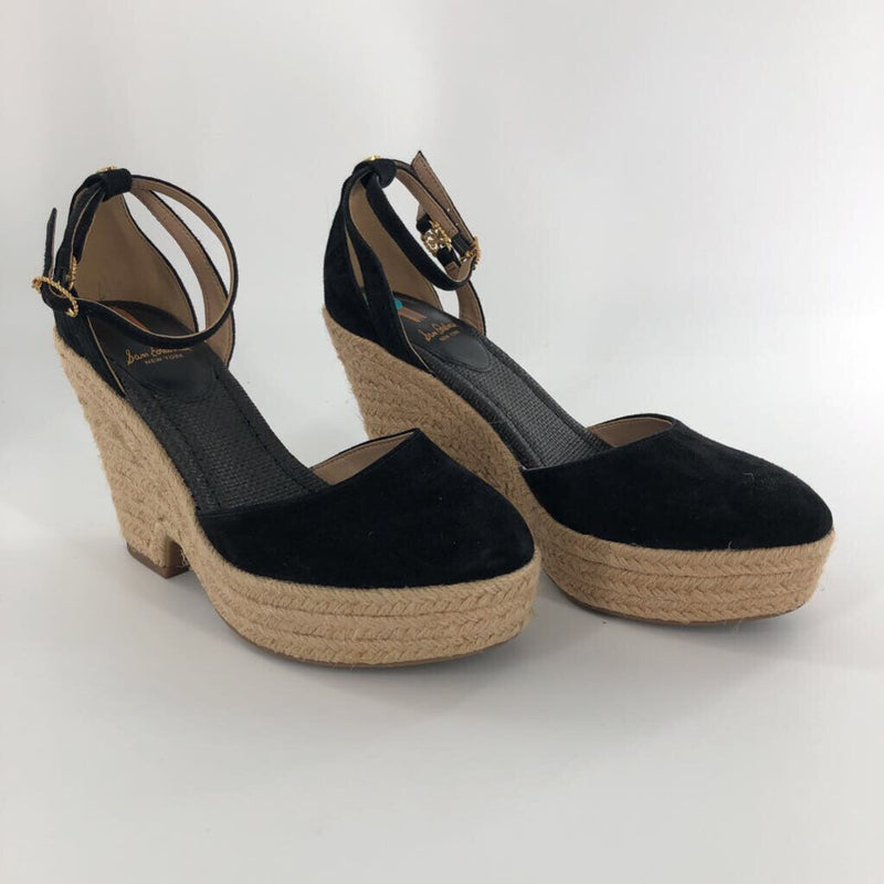 7.5 Wedge heel ankle strap shoes