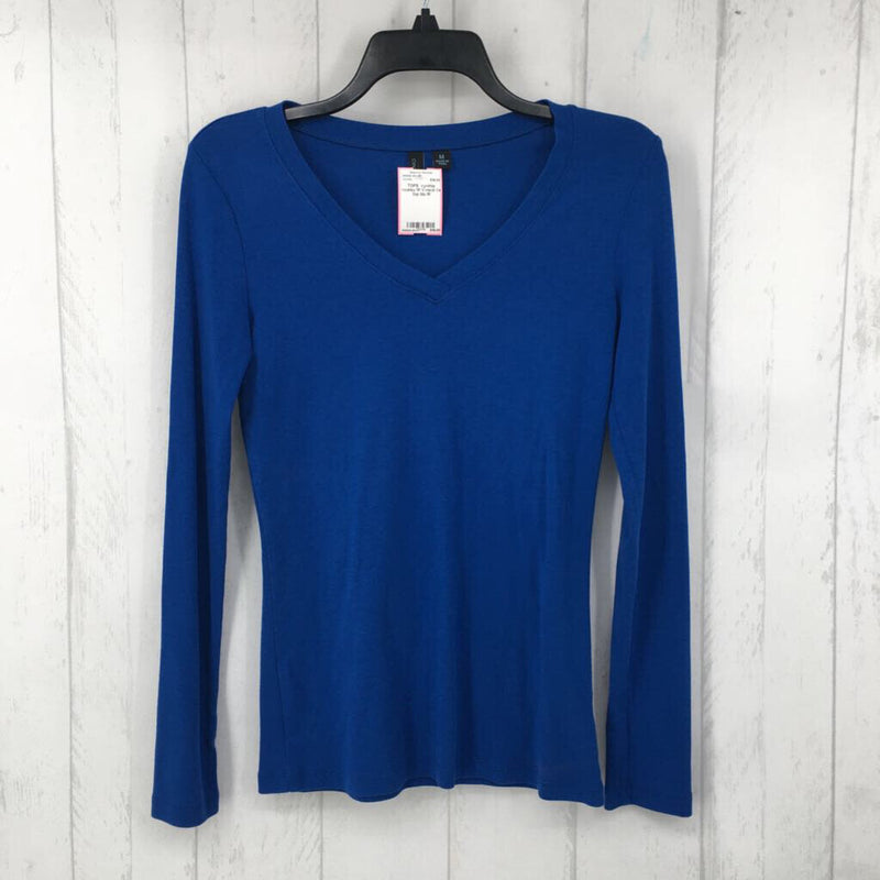 M V-neck l/s top