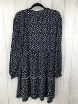 2XL Printed l/s dress