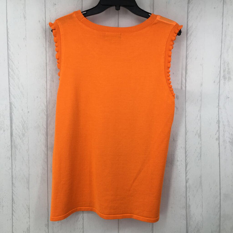 L ruffle tank