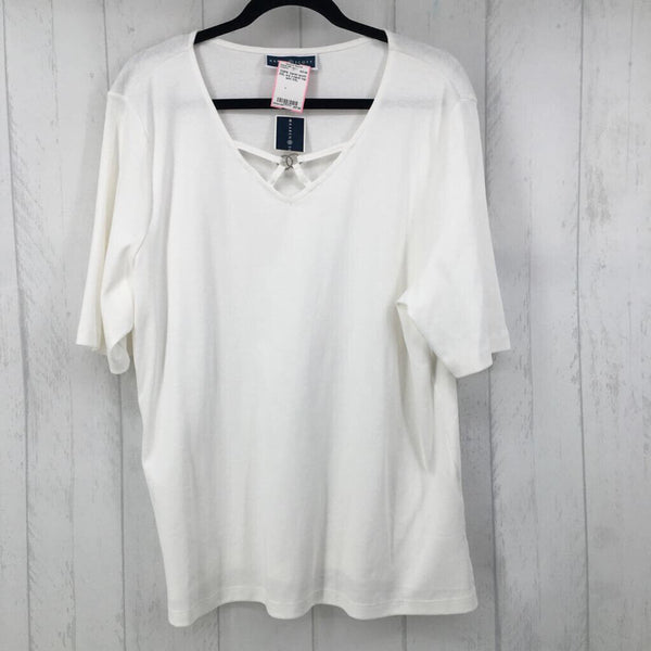 XXL s/s v-neck top