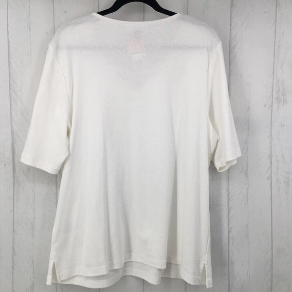 XXL s/s v-neck top