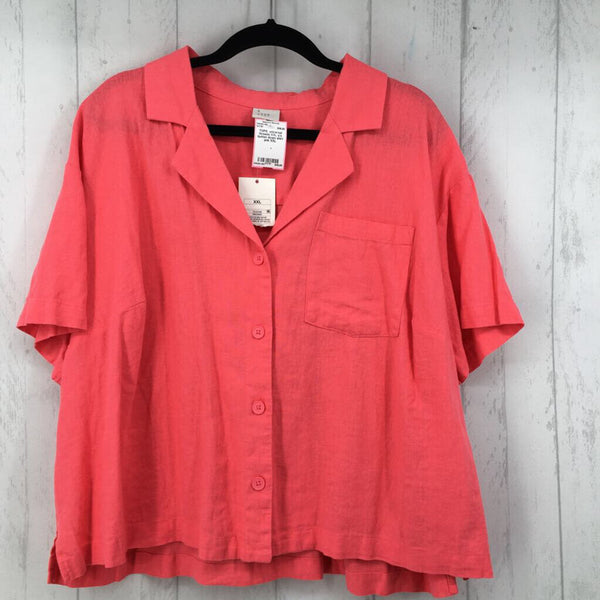 XXL s/s button down shirt