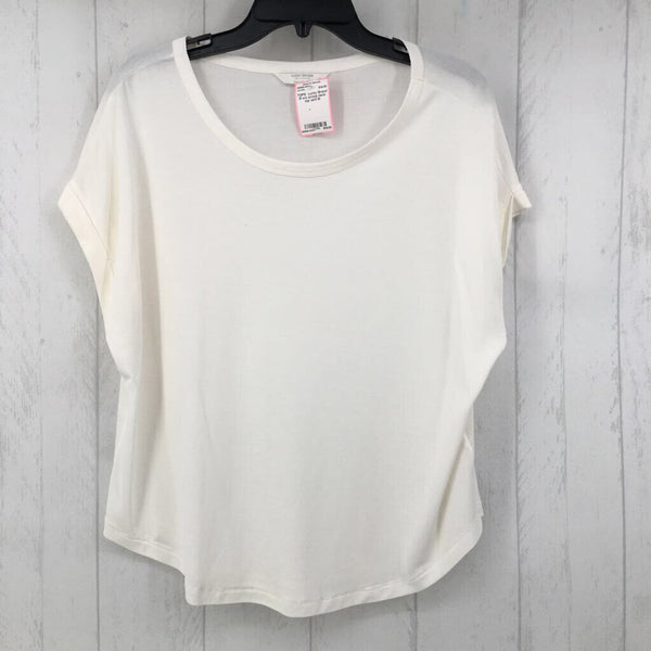 M s/s scoop neck top