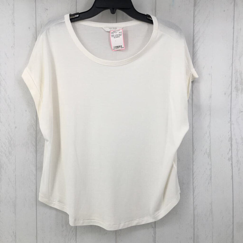 M s/s scoop neck top