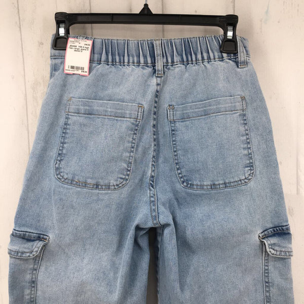 0 high rise cargo jeans