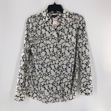 M Heart print button down l/s top