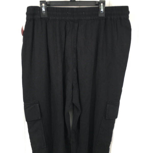 L cargo drawstring pants