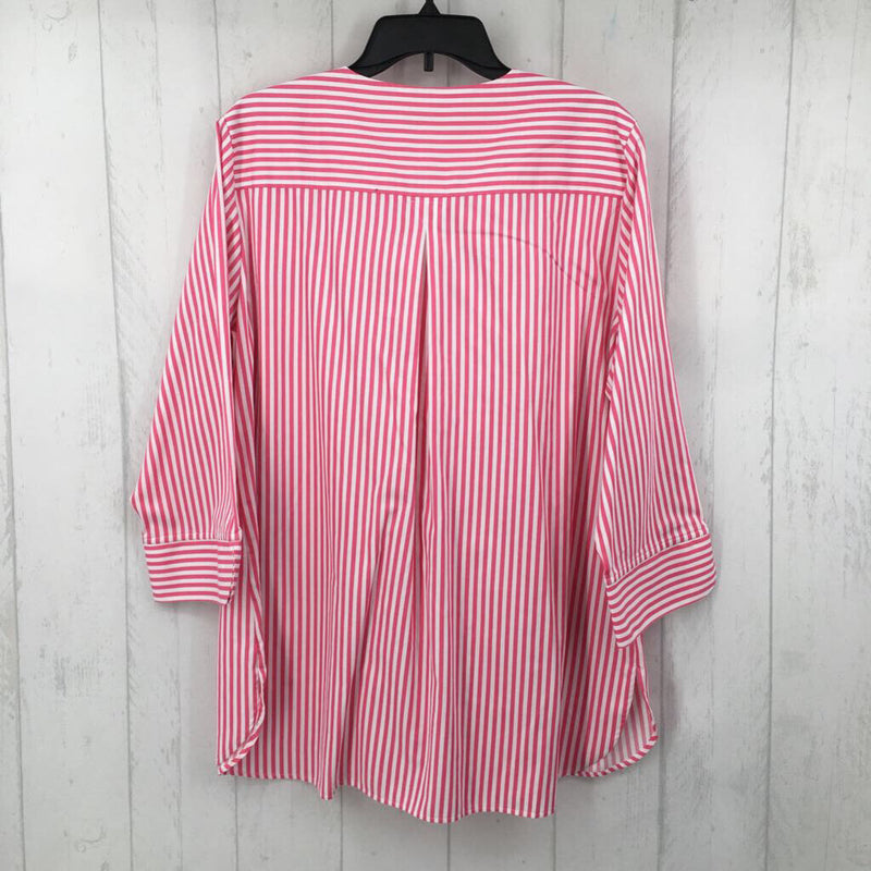 18 Striped 3/4 slv tunic