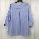 18 Striped 3/4 slv tunic