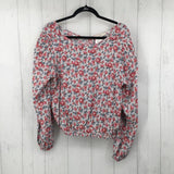 MP Flo print l/s top