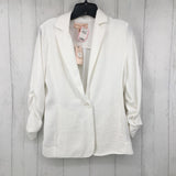 XS Ruched slv blazer