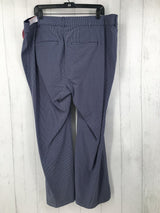 R70 22S Printed bootcut pants