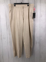 R89 2X Linen wide leg pant