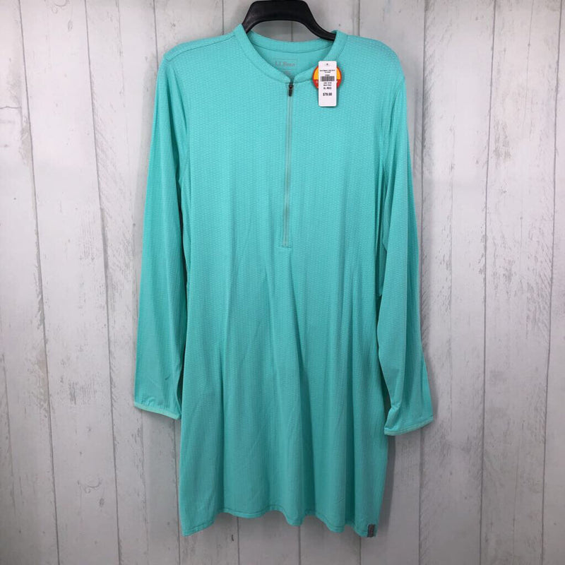 R80 XL 1/4 zip l/s sunsmart tunic