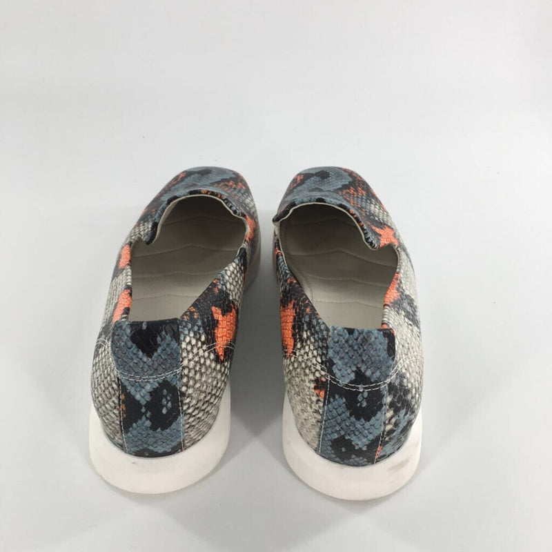 7.5 Snakeskin print slip on