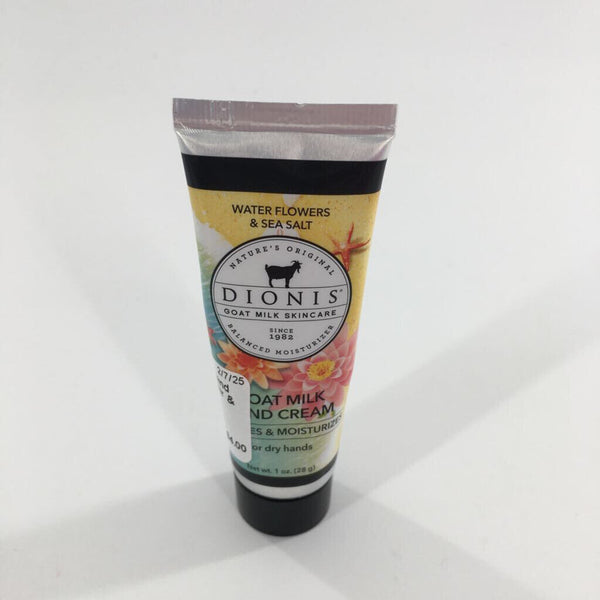 Dionis goat milk hand cream water flower & sea salt