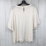 s/s XL pleated top