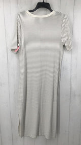 XL s/s stripe maxi dress